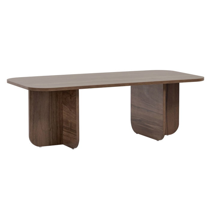Hanah Home Akira - Venezia Walnut Mesa de Café Hanah Home Akira - Venezia Walnut Mesa de Café